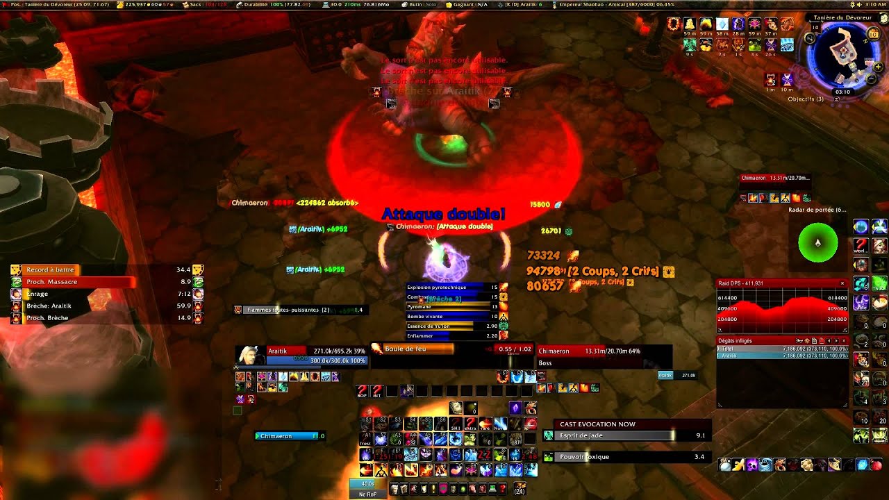 Chimaeron 10NM solo Mage