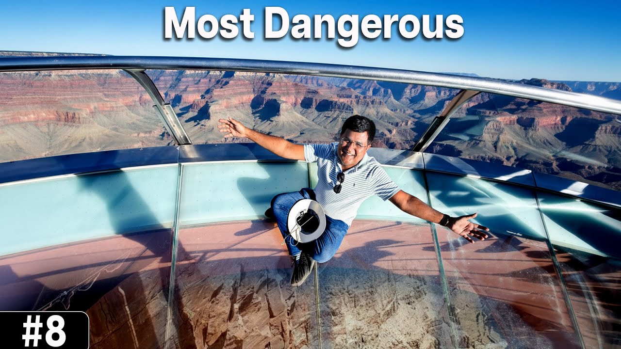 Solo drive to Grand Canyon Skywalk 🇺🇸| Slept in My Car in Vegas 😱 ~ Last Vlog