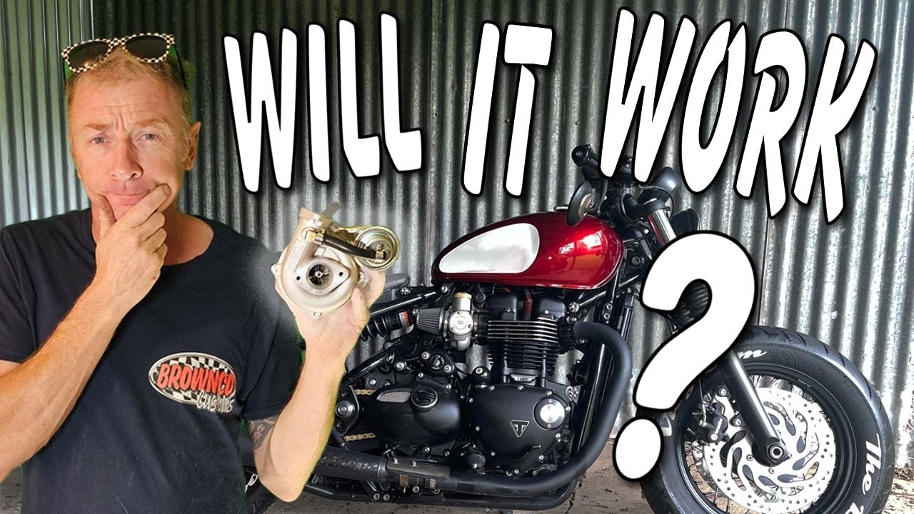 World's Smallest eBay Turbo on a 1200cc Motorcycle? Will a VZ21 turbo work on my Triumph Bobber? pt1
