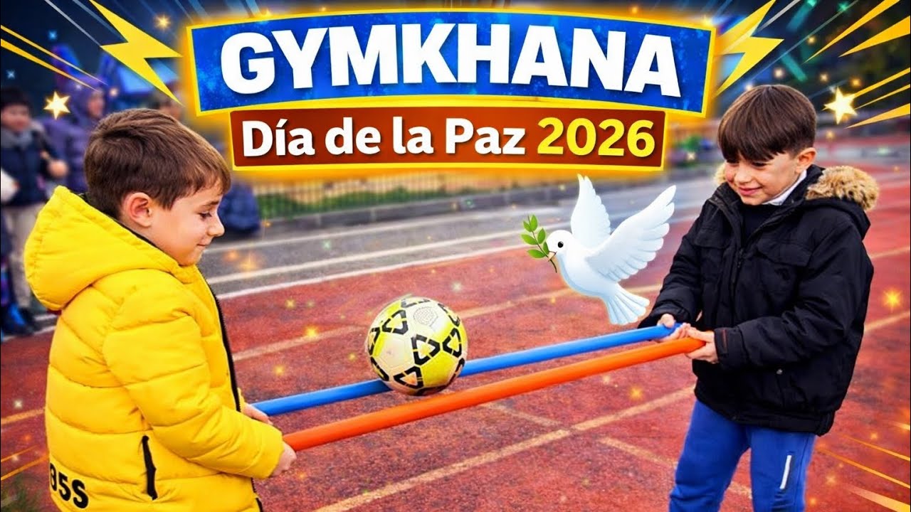  Gymkhana por el Día de la Paz en el CEIP Miguel de Cervantes 