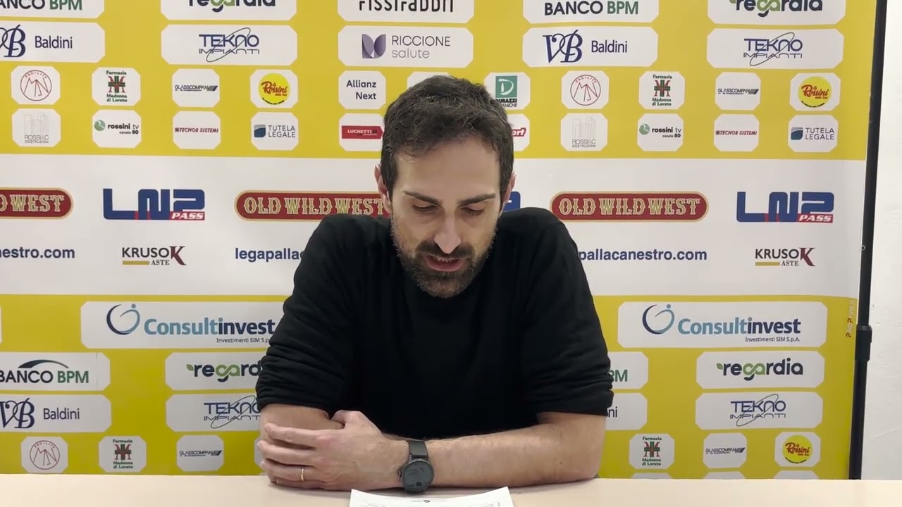 Conferenza stampa post partita - 29^ giornata Serie B Nazionale 25/26