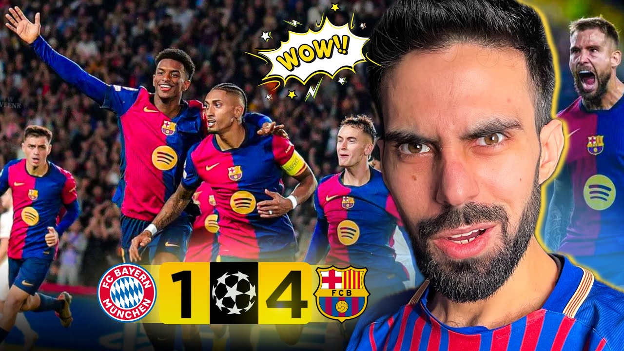 ردة فعل برشلوني على مباراة برشلونة وبايرن ميونخ 4-1 || تم الثأر 🔥🤗