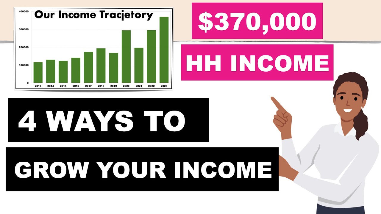4 Ways to Increase Your Income | $370,000 HH Income | Early Retirement