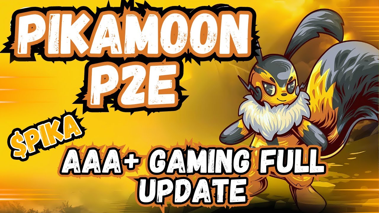 PIKAMOON AAA+ CRYPTO GAMING TOKEN FULL UPDATE