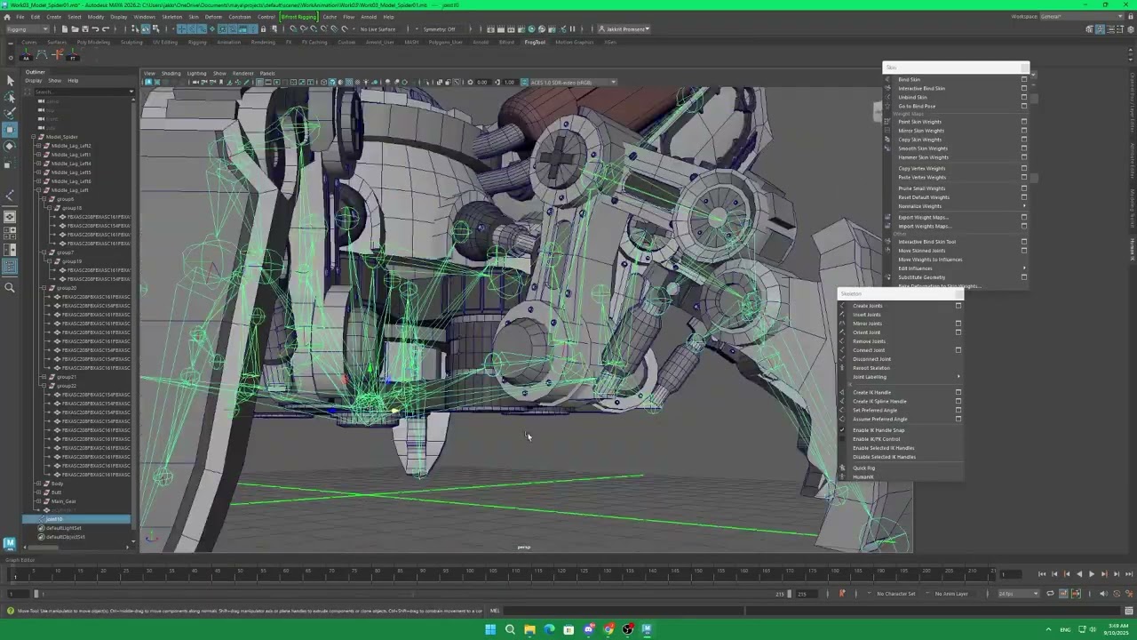 Process Model Spider Walk