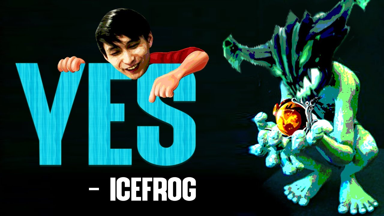 ICEFROG AGREES WITH ME (SingSing Dota 2 Highlights #1725​)