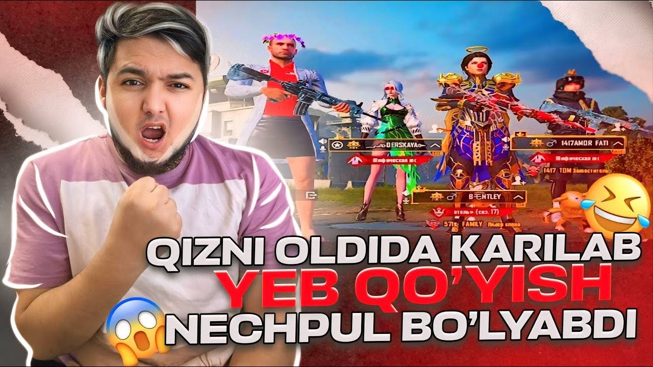 QIZBOLAN OLDIDA KARILAB YEB QO'YISH NECHPUL BO'LYABDI 😱😂 1vs1 TDM #pubgmobile