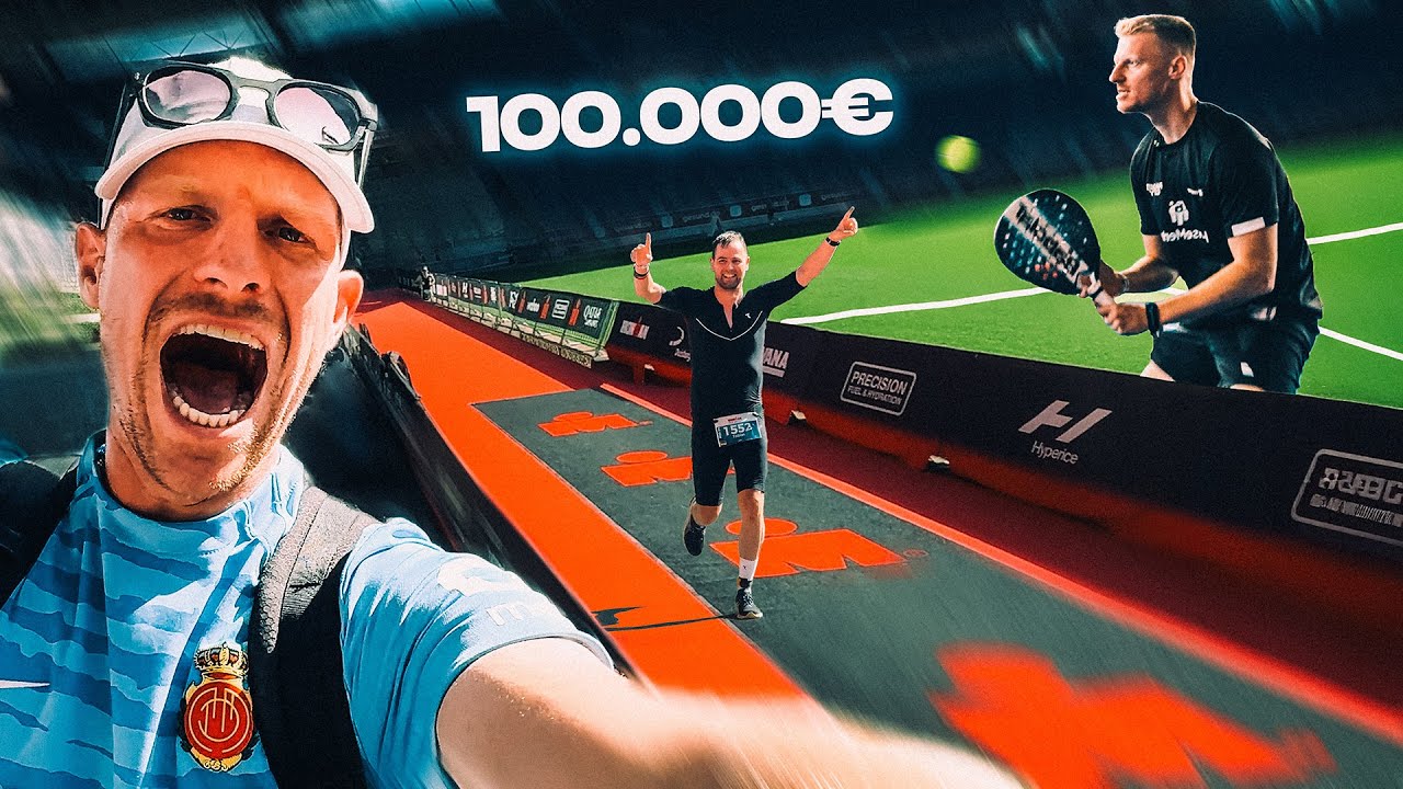 Ich bin beim IRONMAN Duisburg & 100.000€ PADEL Turnier