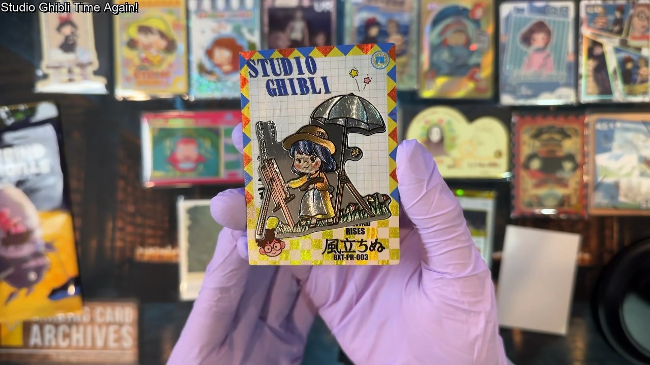 Studio Ghibli Trading Cards Are Back! Three Box Showcase 🤩