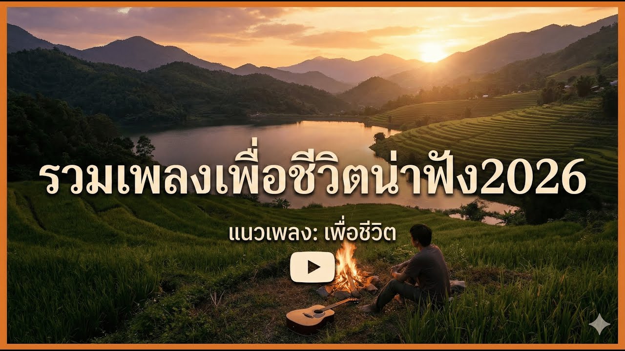 รวมเพลงเพราะๆ ฟังเพลินๆกันยาวๆแบบไม่มีโฆษณาคั่น