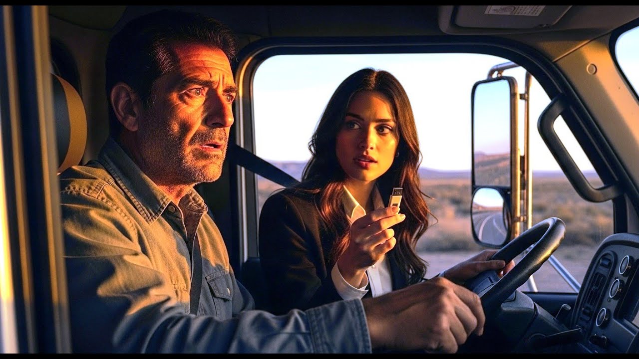 Camionero dio aventón a una pasajera misteriosa... Y descubrió un secreto increíble
