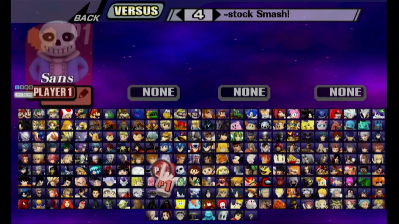 Игровой процесс Super Smash Bros Universe 3.0