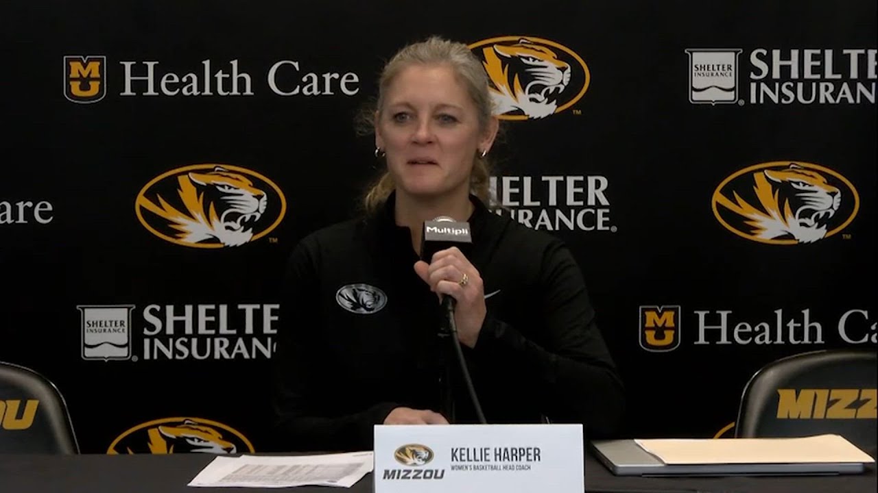 Full press conference with Mizzou WBB head coach Kellie Harper ahead of game against South Carolina