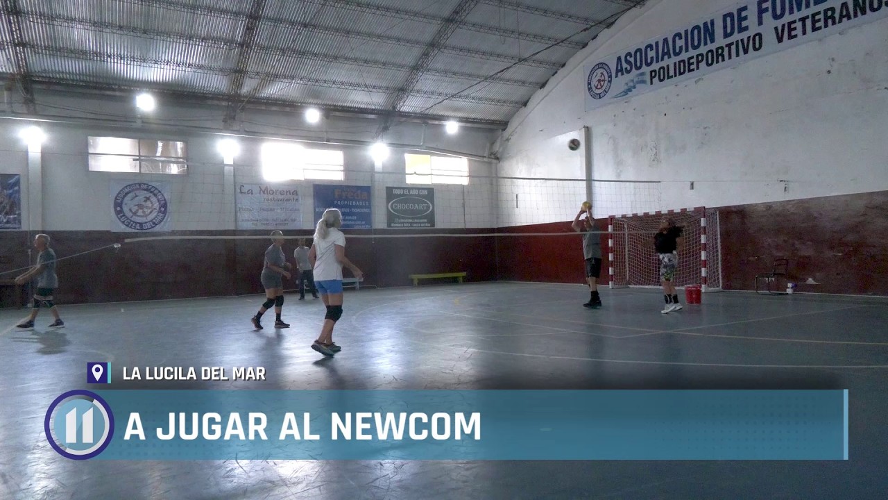 A jugar al newcom 🏐👵👴