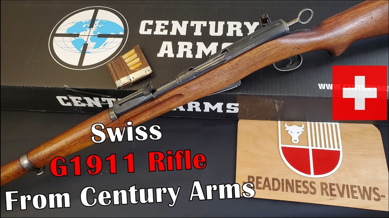 Швейцарская винтовка G1911 от CENTURY ARMS | Распаковка винтовки W+F Bern Schmidt Rubin 1911 Stra...