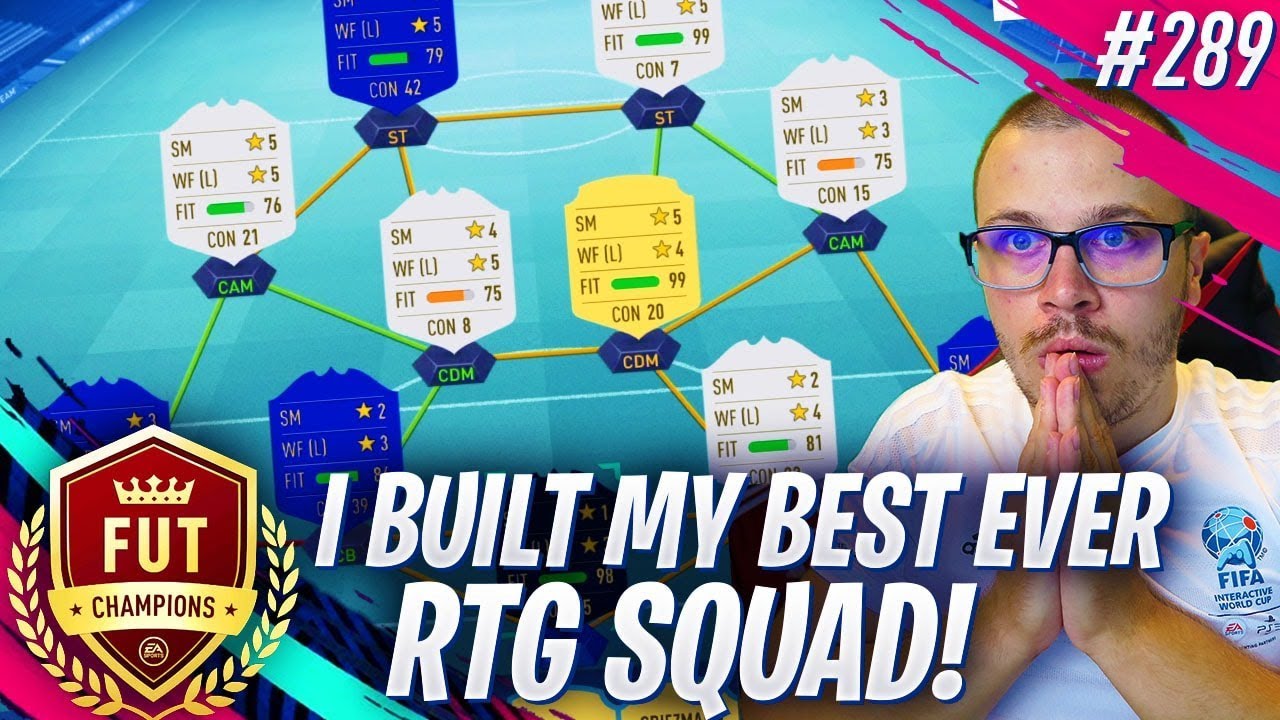 FIFA 19 Я СОБРАЛ СВОЙ ЛУЧШИЙ RTG-СОСТАВ! МОИ НОВЫЕ БЕЗУМНЫЕ ИГРОКИ ДЛЯ FUT CHAMPIONS!