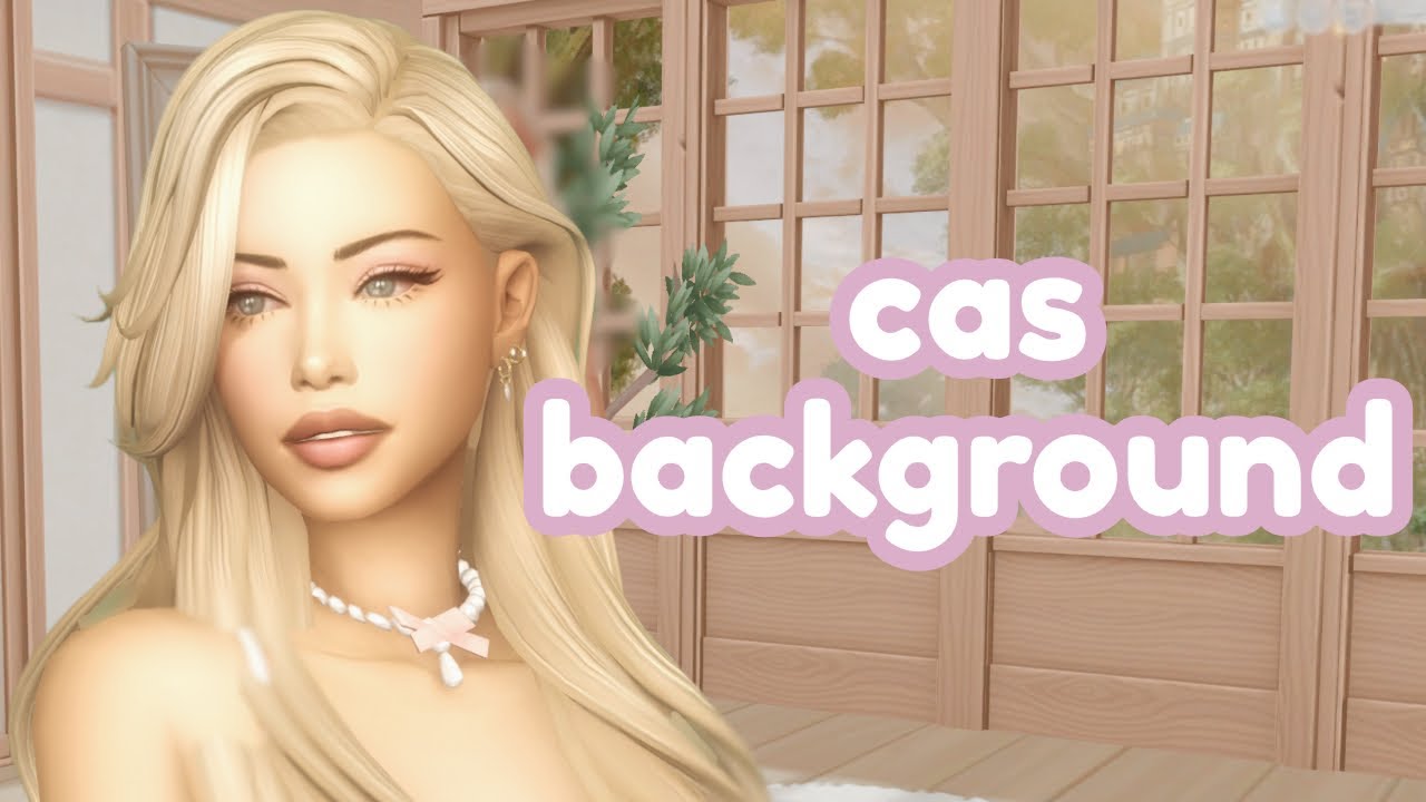 how to CHANGE your CAS background + links! (easy) | the sims 4