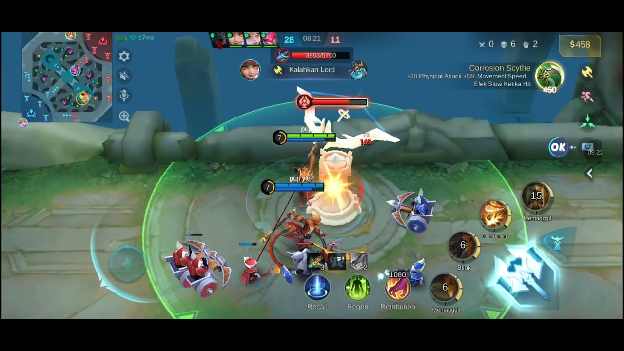 SUN,SABER,JOHNSON,WANWAN,LAYLA VS COMPUTER KITA MENANG 