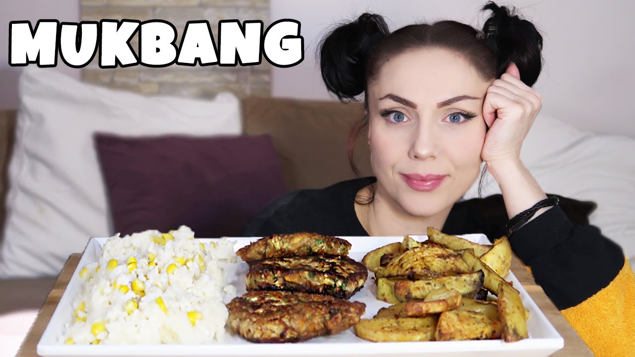 KÖFTE PATATES PİLAV MUKBANG | Mislina'nın Pastasını Kestik, İnternetten Satış | Mukbang Türkçe