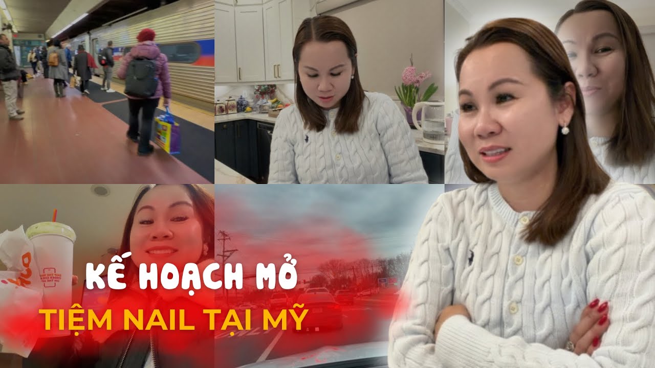 Kế Hoạch Mở Tiệm Nail Tại Mỹ Của Vợ Việt ? Cách Để Bình Ổn Doanh Thu Khi Mở Tiệm | Đến Mỹ Cùng Mai