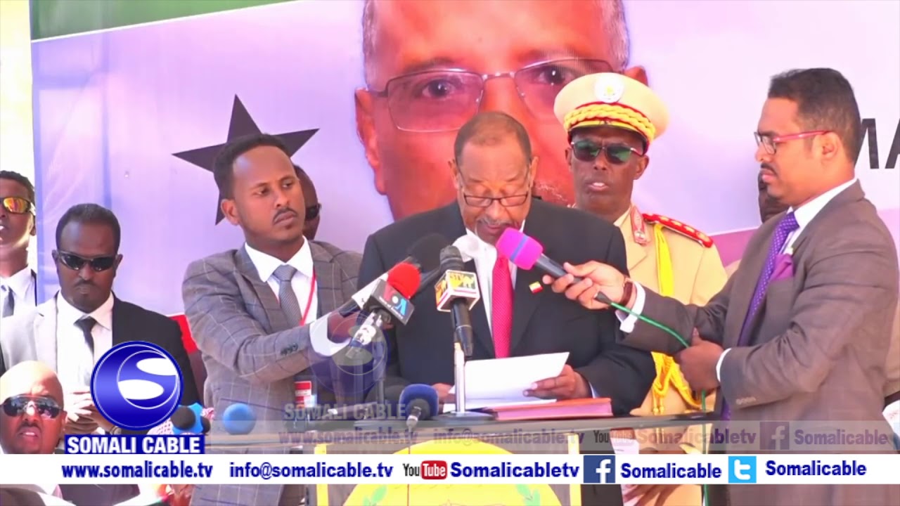 KHUDBADII MADAXWEYNE SIILAANYO EE CALEEMA SAARKA MADAXWEYNAHA CUSUB EE SOMALILAND MUUSE BIIXI