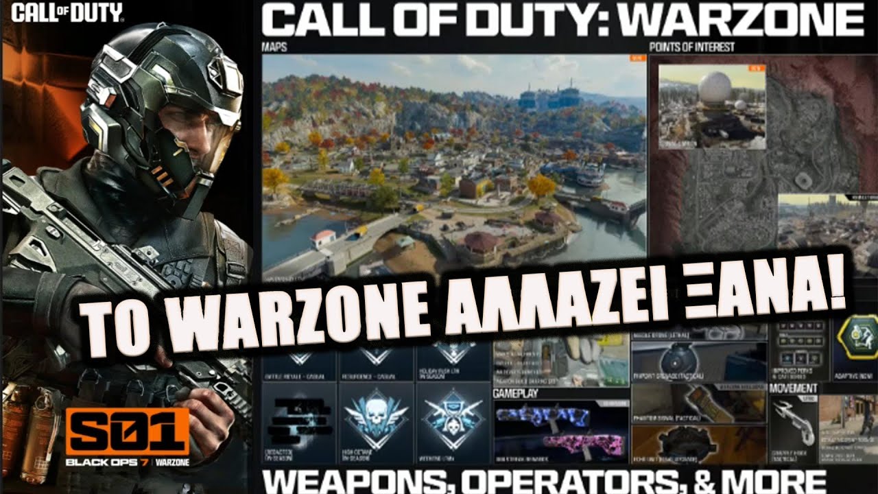 &Omicron;&Lambda;&Epsilon;&Sigma; &Omicron;&Iota; &Alpha;&Lambda;&Lambda;&Alpha;&Gamma;&Epsilon;&Sigma; &Pi;&Omicron;&Upsilon; &Epsilon;&Rho;&Chi;&Omicron;&Nu;&Tau;&Alpha;&Iota; &Sigma;&Tau;&Omicron; WARZONE &Mu;&Epsilon; &Tau;&Omicron; BLACK OPS 7