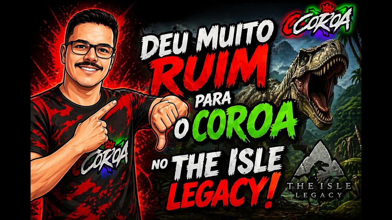 🦖 THE ISLE - Siga @OCOROAgg nas Redes Sociais! -❗instagram❗discord❗pix