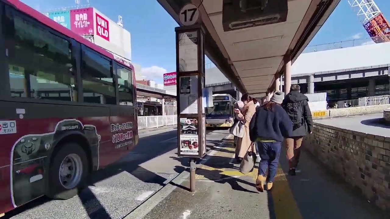 Shinjuku Westgate Bus stop 　新宿駅西口バス乗り場　2025