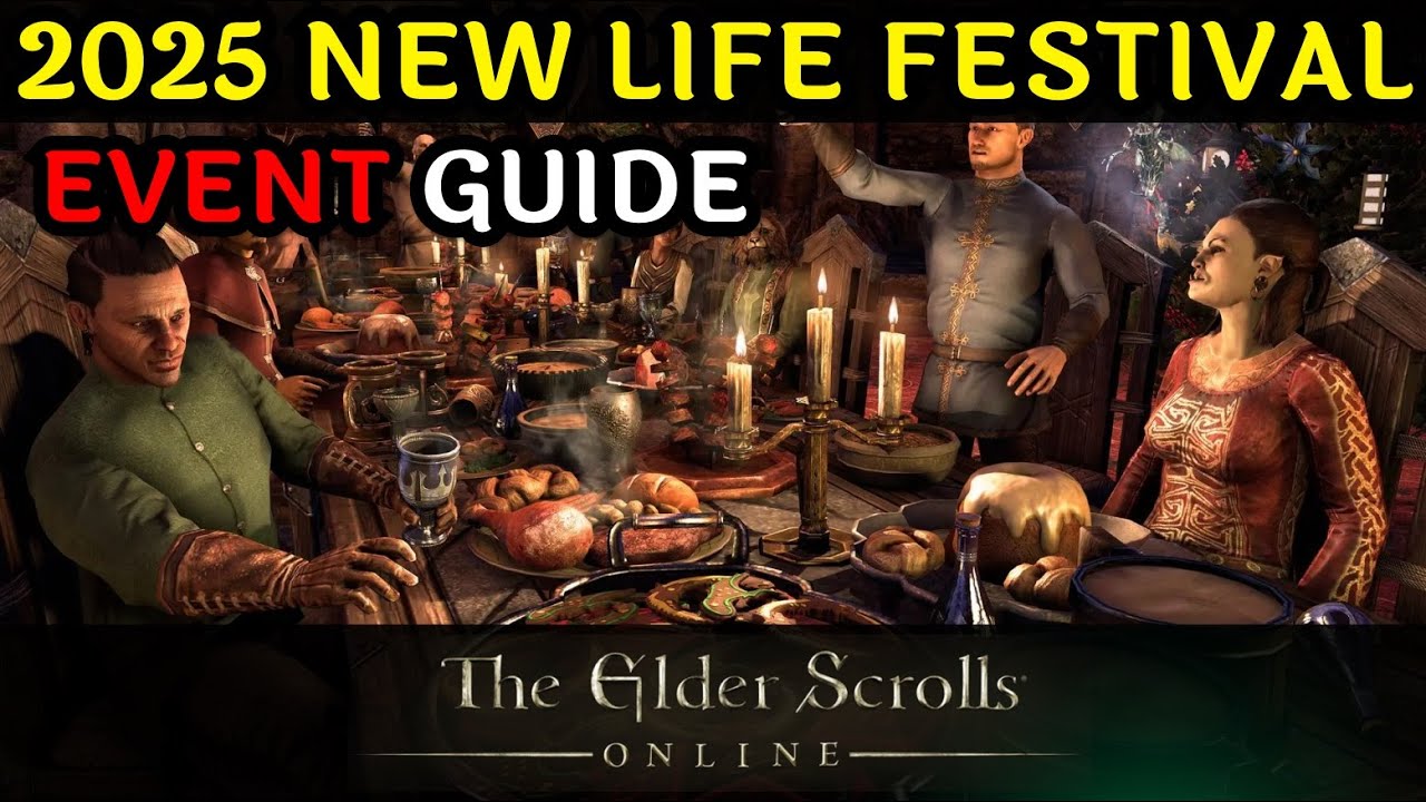 2025 New Life Festival Event Guide in ESO