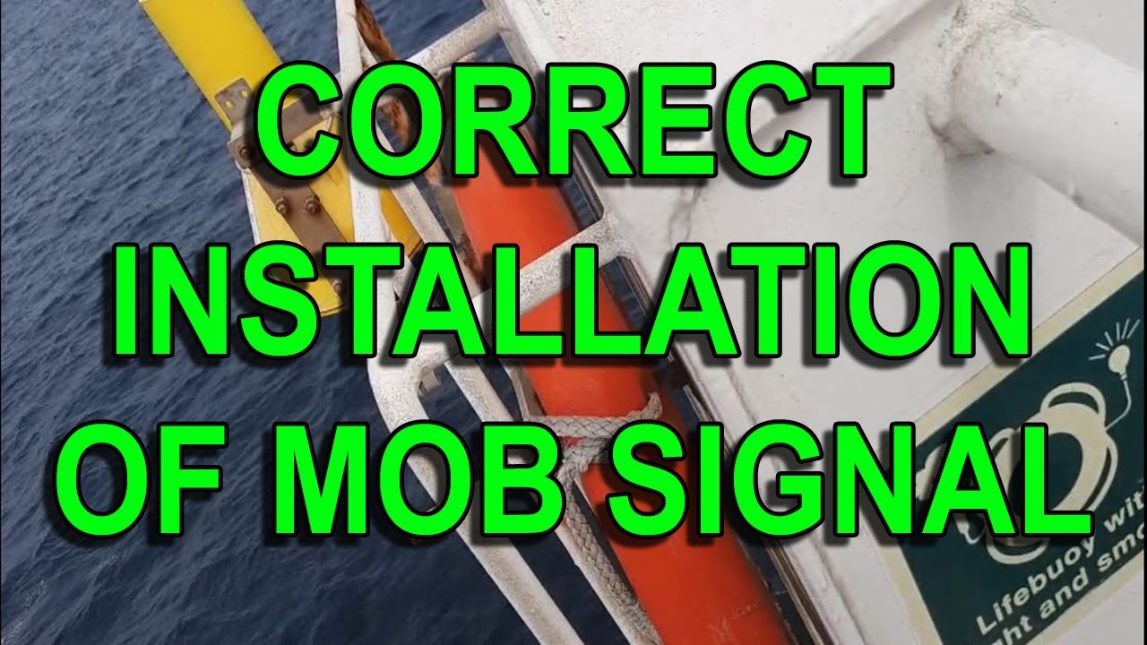 VT017 CORRECT INSTALLATION OF MOB LIGHT & SMOKE SIGNAL