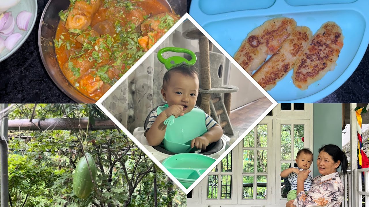 #2 Preparing breakfast for my baby! # Recipe for buff leg curry! Enjoy