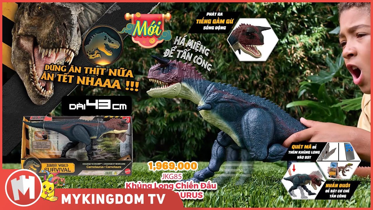 JURASSIC WORLD: TORO CARNOTAURUS (CARBONA)