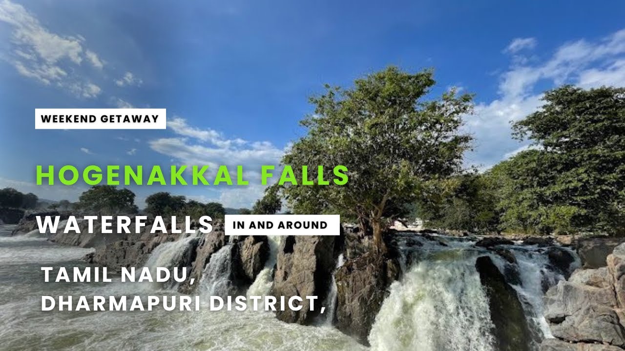 🌊Hogenakkal Waterfalls Coracle Ride 🚣 |Tamil Nadu's Hidden Gem