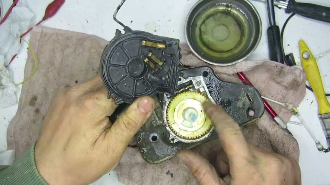 Silecek Motoru Bakım Onarım - Wiper Motor Maintenance Repair