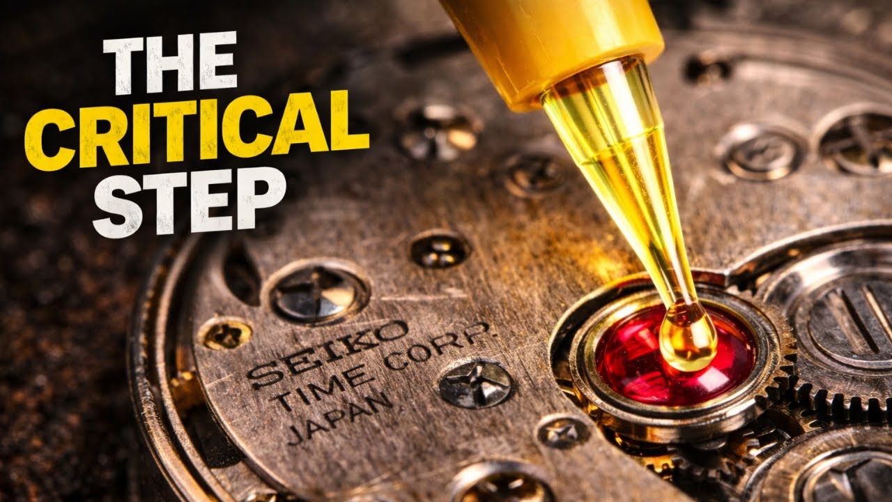 Seiko 5 Mechanical Service | Oiling, Mistakes & Reassembly