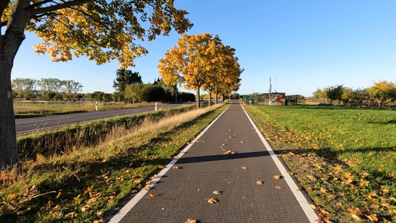 Herbstradtour auf dem Grünen Ring um Hanau