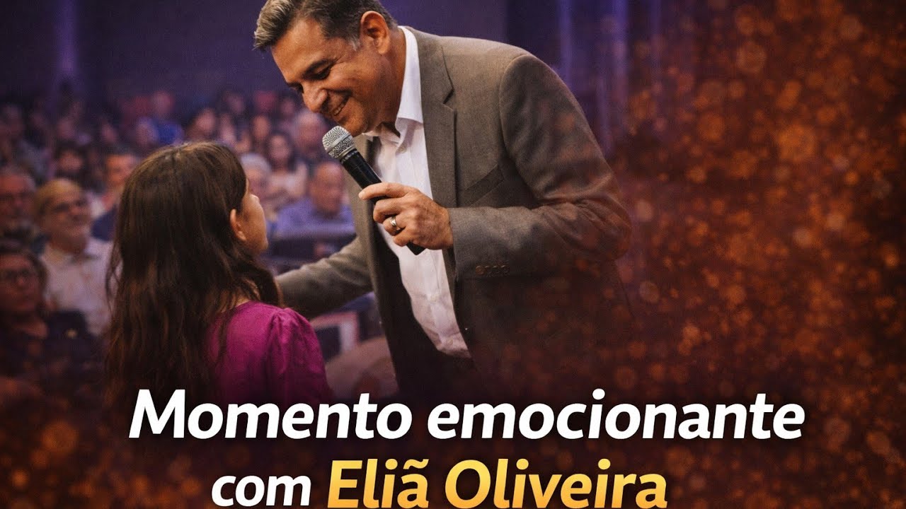 Criança pede CHORANDO para cantar com Eliã Oliveira e o sobrenatural acontece