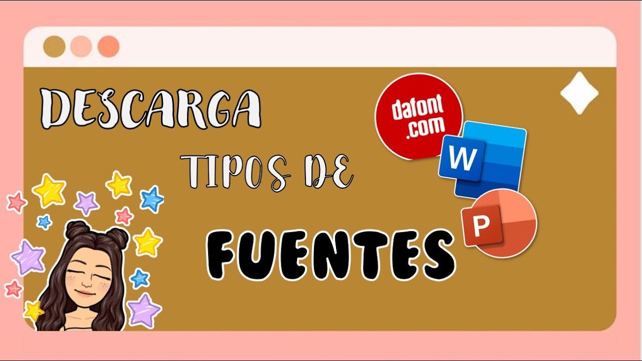 Como descargar fuentes para word y power point I Dafont🌹