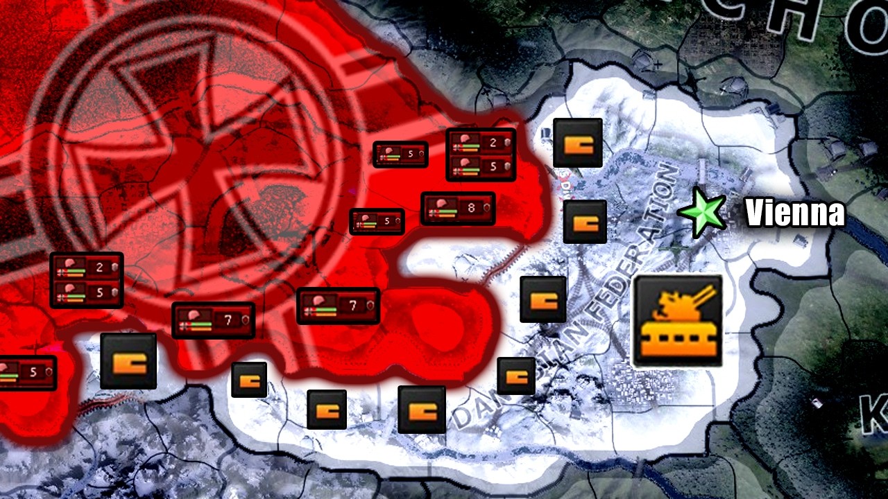 I turned Austria Into a Fort.  Can I stop Germany?