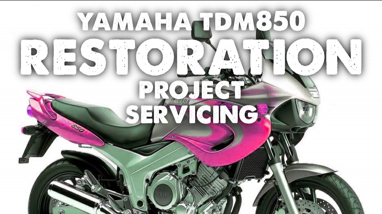 656. Yamaha TDM850 Restoration Project #11 - Servicing | Garage Video