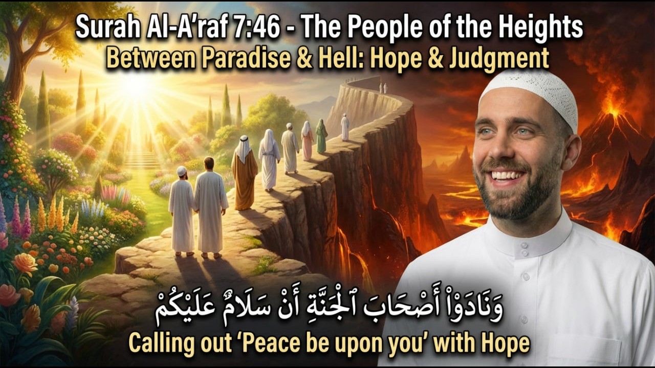 Surah Al-A’raf 46 | The People Between Paradise & Hell Explained | Powerful Tafsir Insight