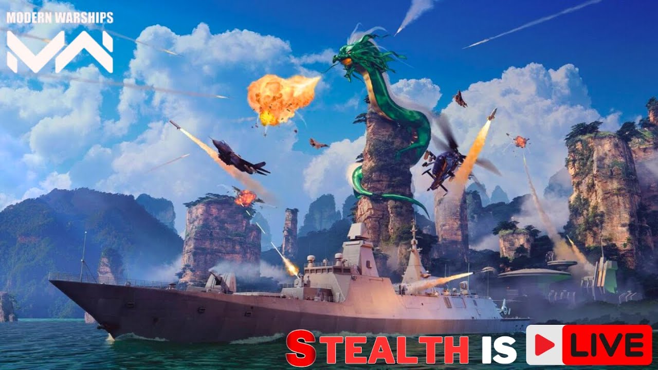 Modern Warships: 🔴Live Stream - RANKED MODE SOLO GRINDING