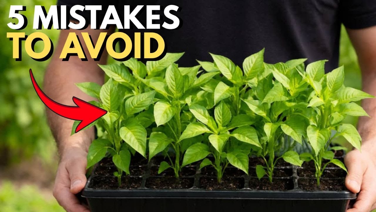 5 Mistakes You Must NEVER Make When Growing Peppers
