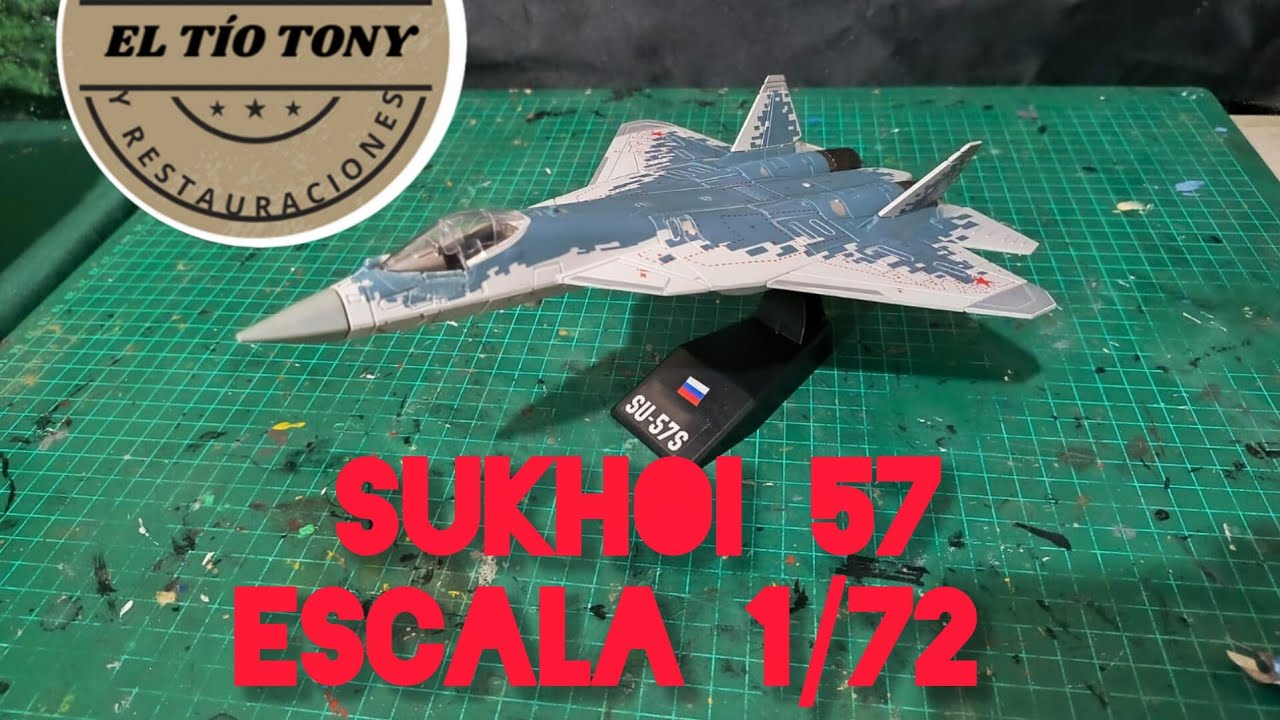 SUKHOI 57 ESCALA 1/72