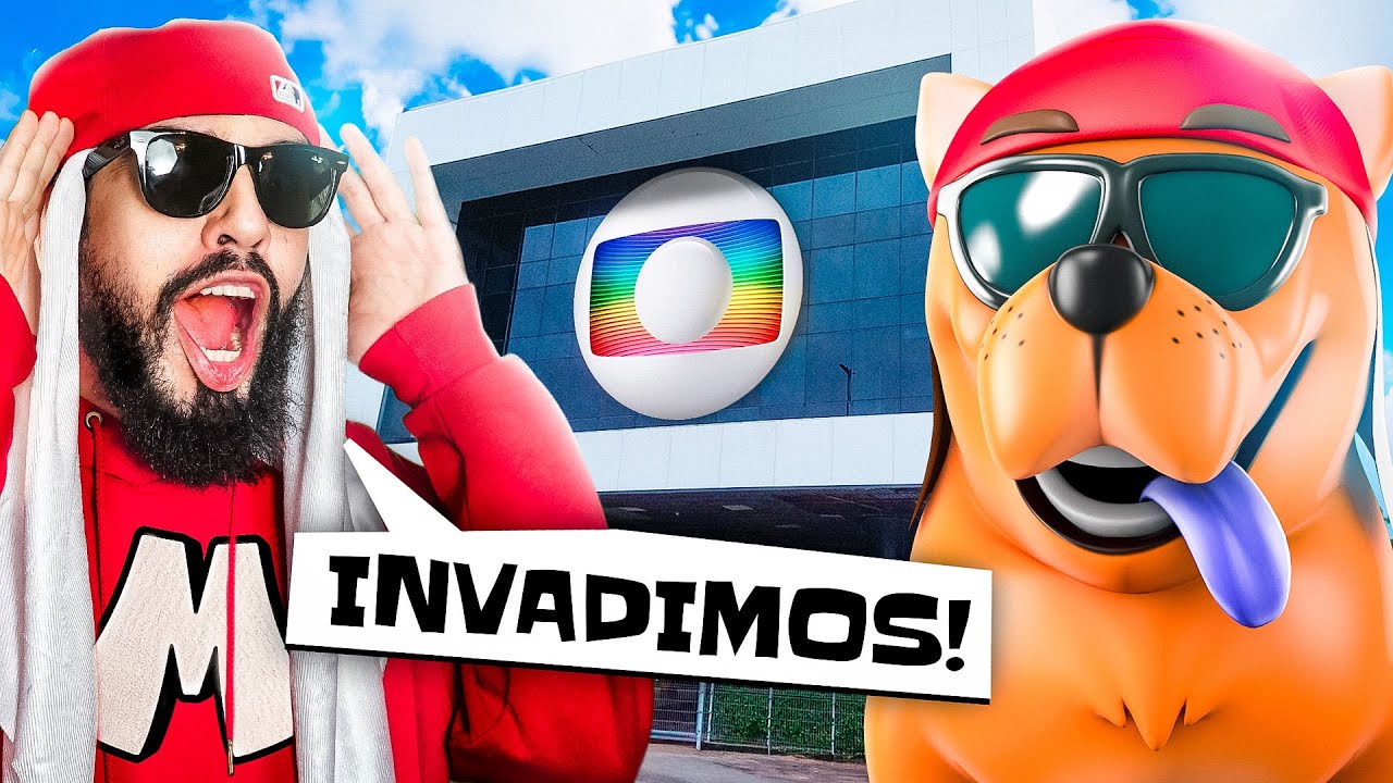 MALUCÃO E MUSSA INVADIRAM A GLOBO *Filmaram tudo!
