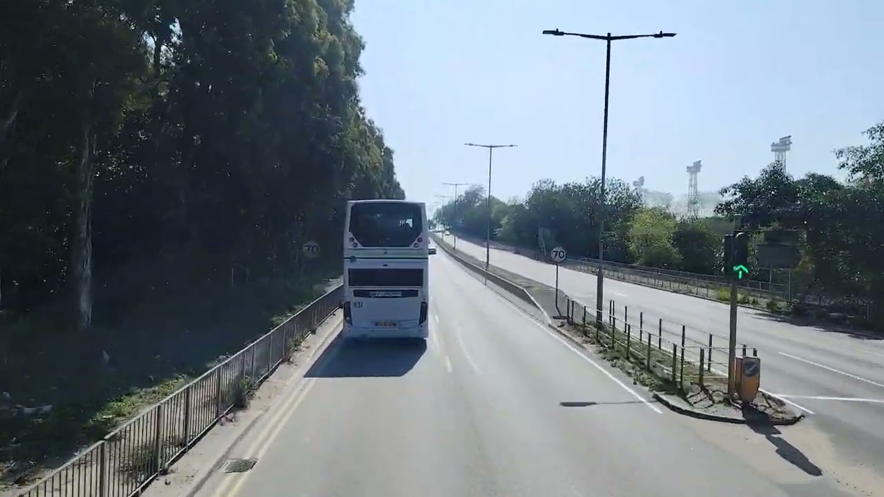 九巴 52S 曾咀 → 屯門公路轉車站(E6X230 YA9735)