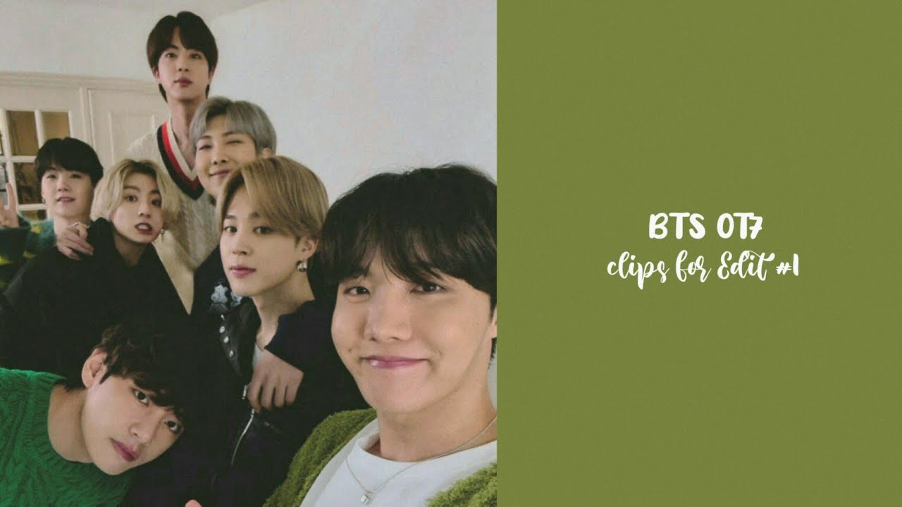 soft/cute ot7 bts clips for edit #1