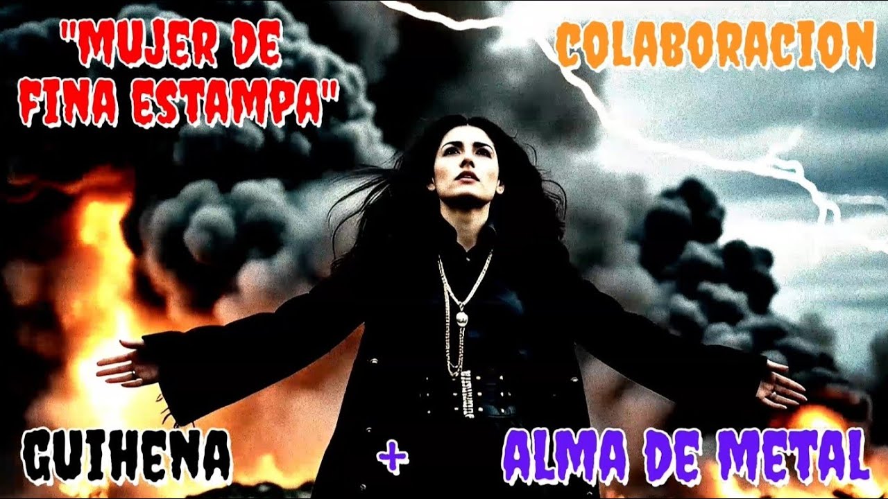 🎼🔥 MUJER DE FINA ESTAMPA | Heavy Metal Sinfónico 🤘🖤