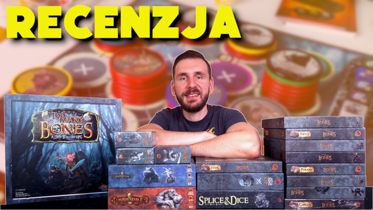 Too many bones - królowa wśród gier z losowością ? | Recenzja | Opinia