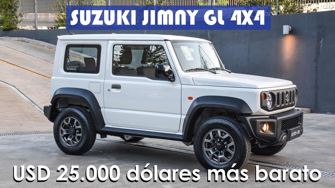 Nuevo Suzuki Jimny GL | Precio, motor y equipamiento | Entrada de gama 4x4 con baja.